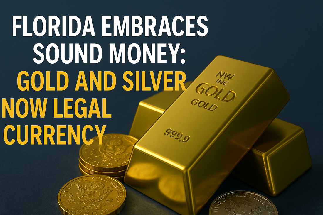 Florida Embraces Sound Money: Gold and Silver Now Legal Currency
