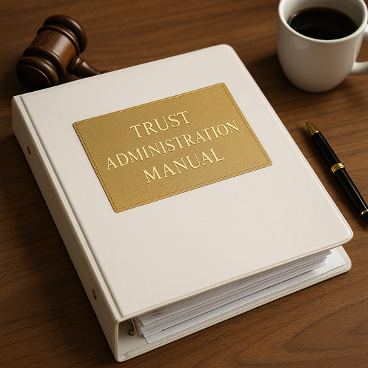 Trust Administration Manual Template