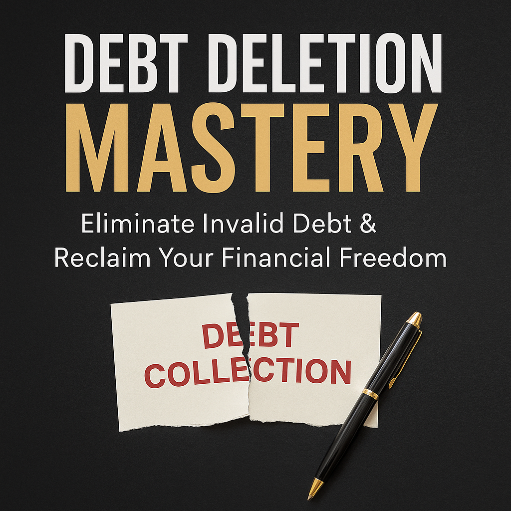 Debt Deletion Mastery: Eliminate Invalid Debt & Reclaim Your Financial Freedom