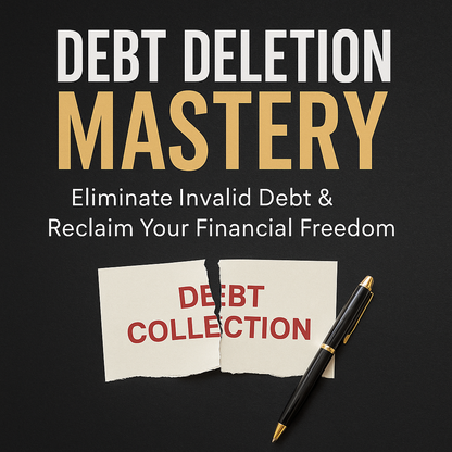 Debt Deletion Mastery: Eliminate Invalid Debt & Reclaim Your Financial Freedom
